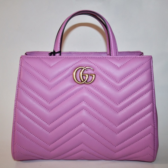 Gucci Handbags - Gucci GG Marmont Matelasse Top Handle Tote Bag